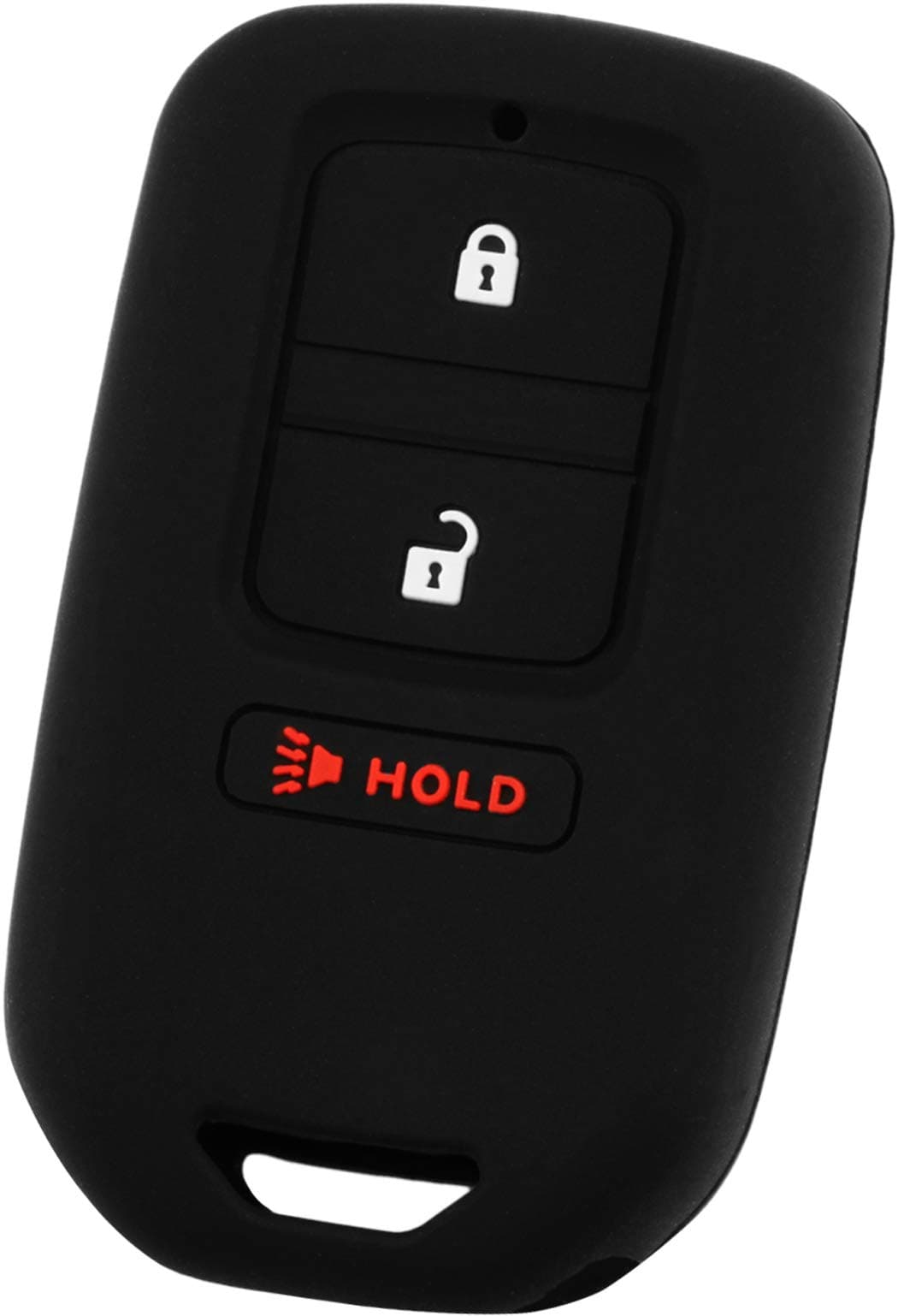 KeyGuardz Keyless Entry Remote Car Smart Key Fob Outer Shell Cover Rubber Case for Honda Fit Accord Civic, KR5V1X