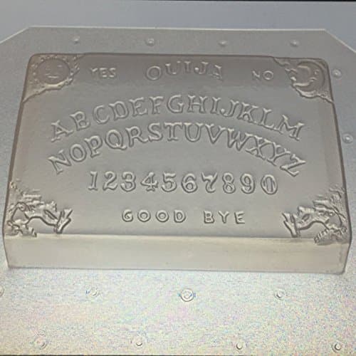 Flexible Plastic Ouija Board Soap or Chocolate Mold 3.5" x 2.5" x 0.75"