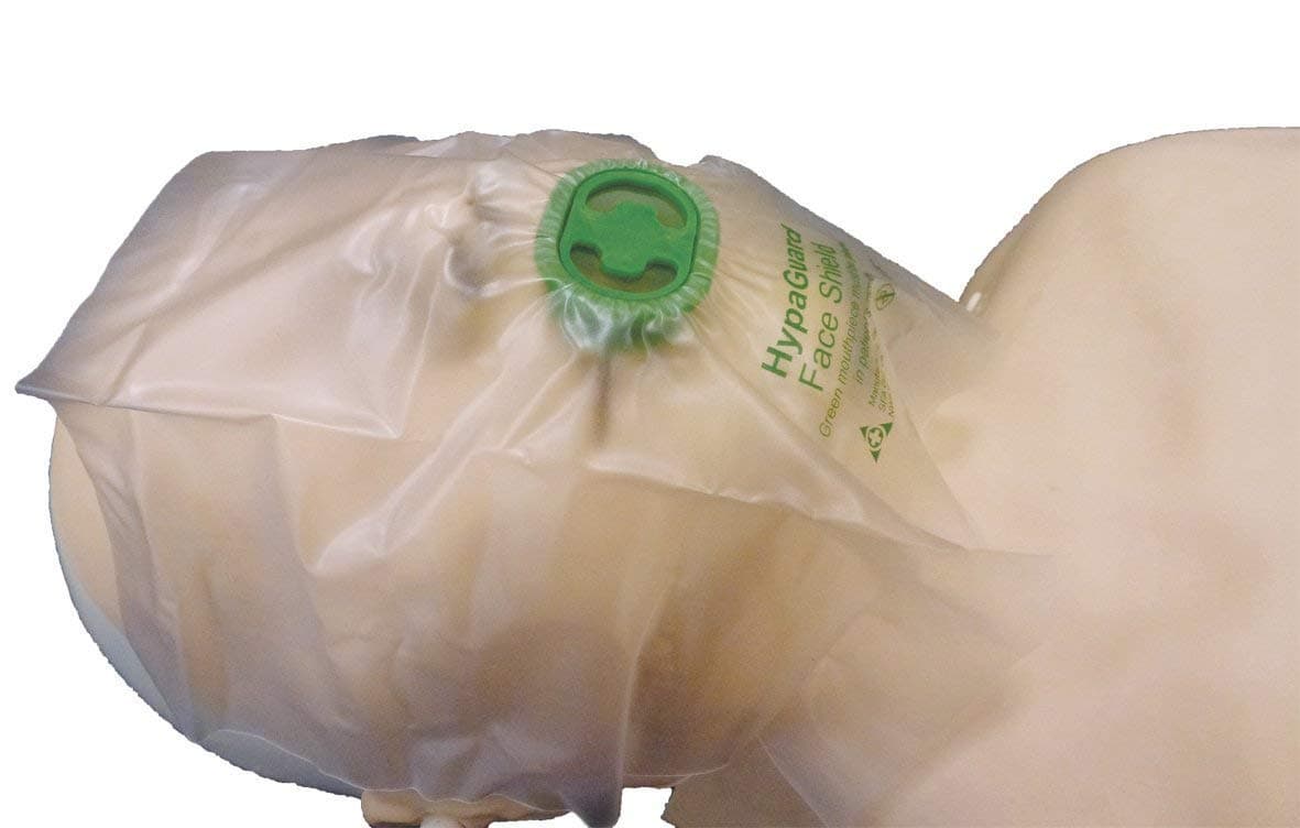 Safety First Aid Group Group HypaGuard CPR Face Shield - One-Way Valve
