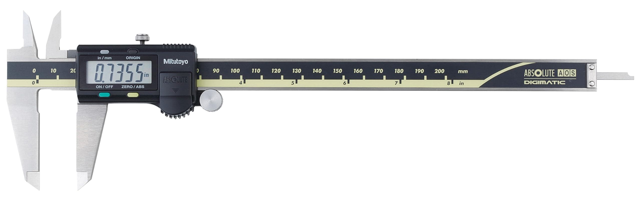 500-197-30 Advanced Onsite Sensor Absolute Scale Digital Caliper, 0-8 Inch Range