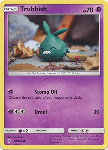 Pokemon - Trubbish - 50/145 - Common