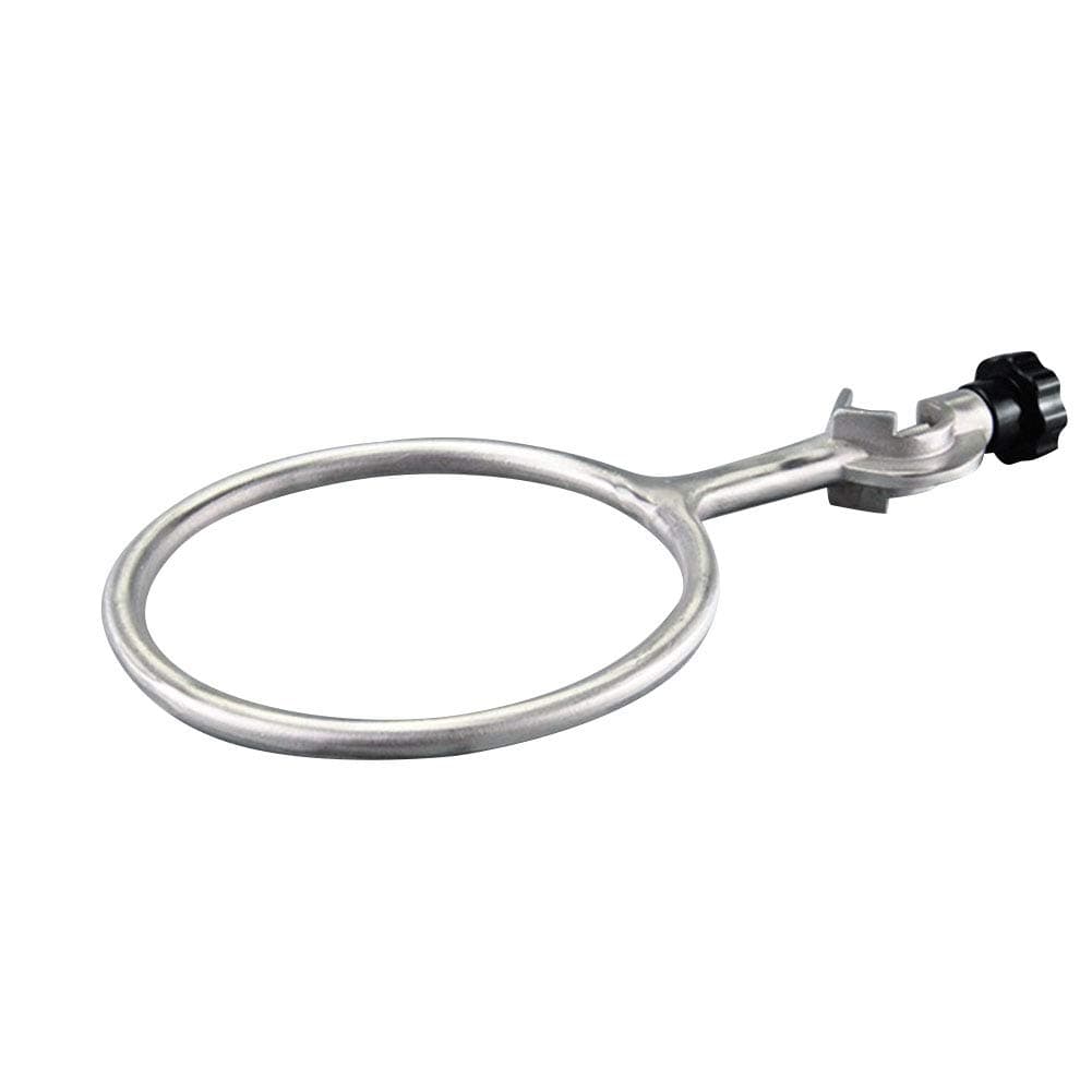 Lab Stand Stainless Steel Support Retort Ring Clamp with Set Screw, 5inch, Pack of 1