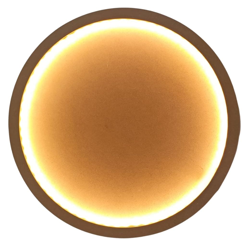 CRAFTER60 Wooden Light Board for DIY Moon Texture Artwork, Dot Mandala & Creative Art Projects – Available in 8", 12", 16", and 18" Sizes – To Gift for Artists, Kids, and Hobbyists – Ideal for Painting, Crafting, and Gifting