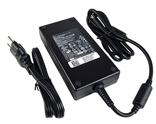 Genuine Dell 180W Replacement AC Adapter for Dell Alienware 15, Alienware 17 R2, Alienware M17, Alienware M17x R4, Alienware X51, Alienware X51 R2.