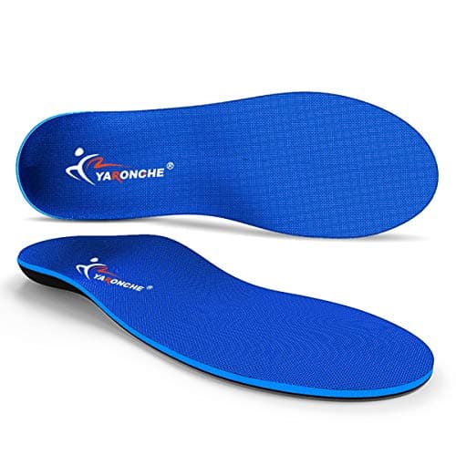 Plantar Fasciitis Inserts, Arch Support Orthotic Inserts, Comfortable and Best Shock Absorption Cushioning Sport Insoles, Perfect Choice for Flat Feet, High Arch, Foot Pain, No Matter Women or Men