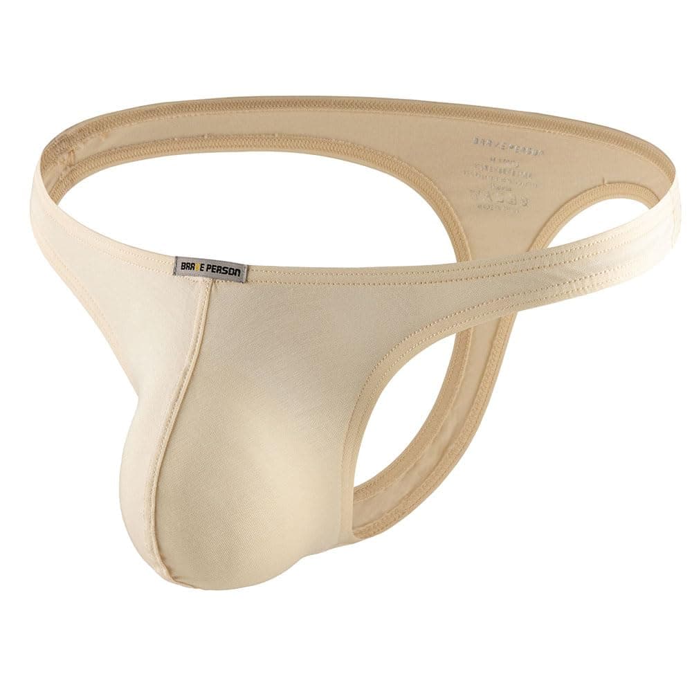 Summer Code Men's Thong G-String Underwear Soft Stretch Comfortable Brief Bulge Pouch Underwear