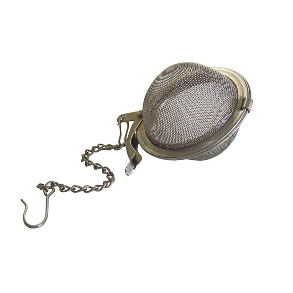 DEJA BREW Mesh Ball Tea Infuser for Loose Tea | Stainless Steel | Fine Mesh with Extended Chain | (Tea Strainer, Tea Filter, Tea Maker, Tea Ball)
