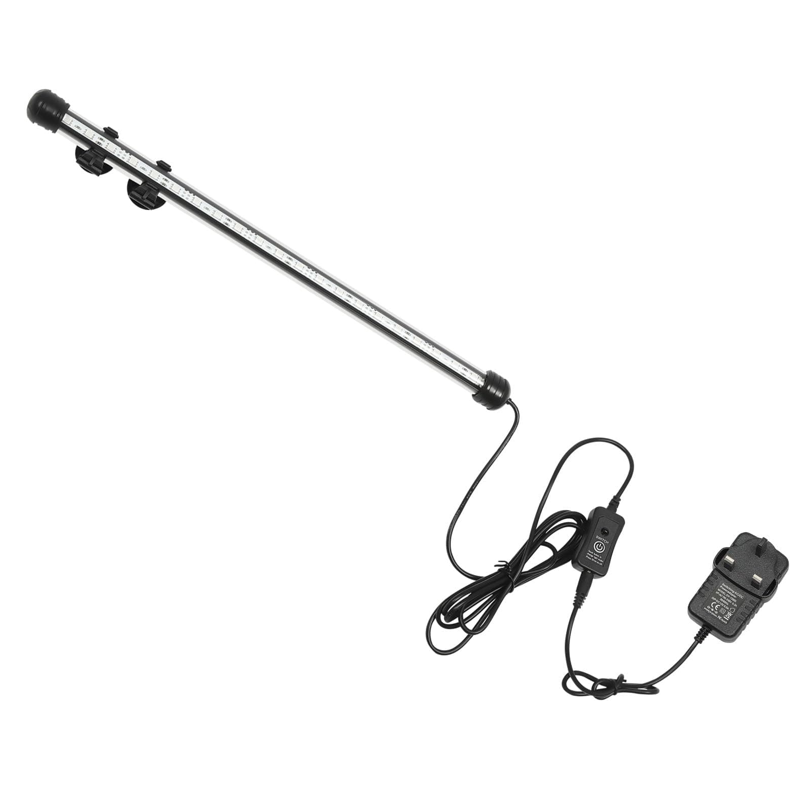 JAYEUWLED Pool Light Strip Color Changing Waterproof Pond Light for Waterfall Spillway, Lighting Bar for Home Garden Water Fountain, Aquarium Landscape Decoration Show Lights-14.5"