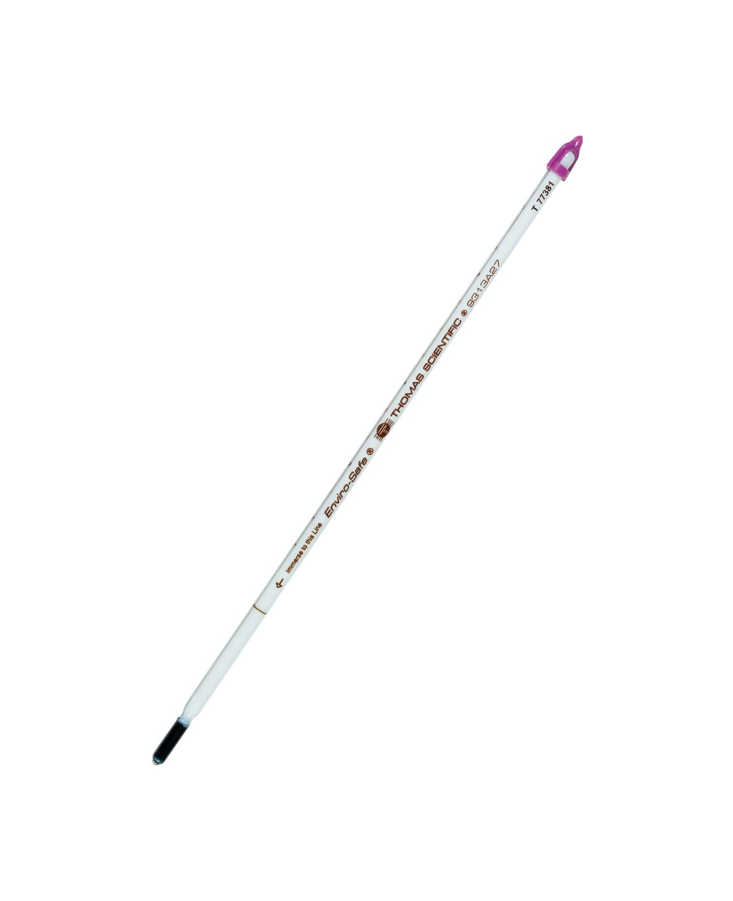Thomas Enviro-Safe Precision General Purpose Liquid-In-Glass Thermometer