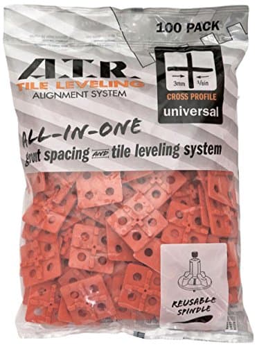 A.T.R TILE LEVELING ALIGNMENT SYSTEMATR - 3UX100 100 3mm Cross Spacing Plate