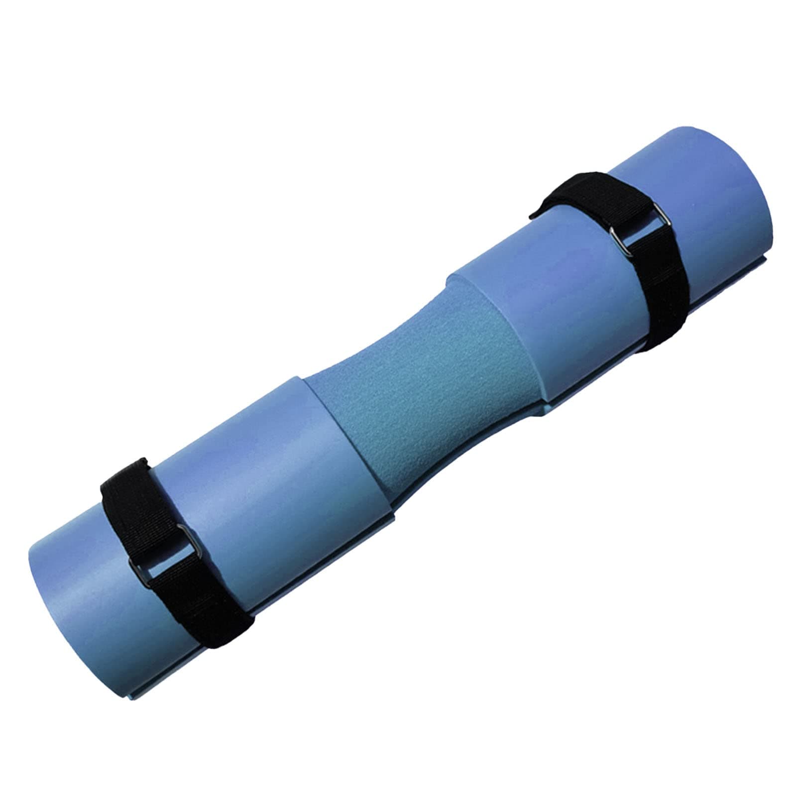 Barbell Pad, Portable High Density Ergonomic Squat Bar Pad with Strap for Squats