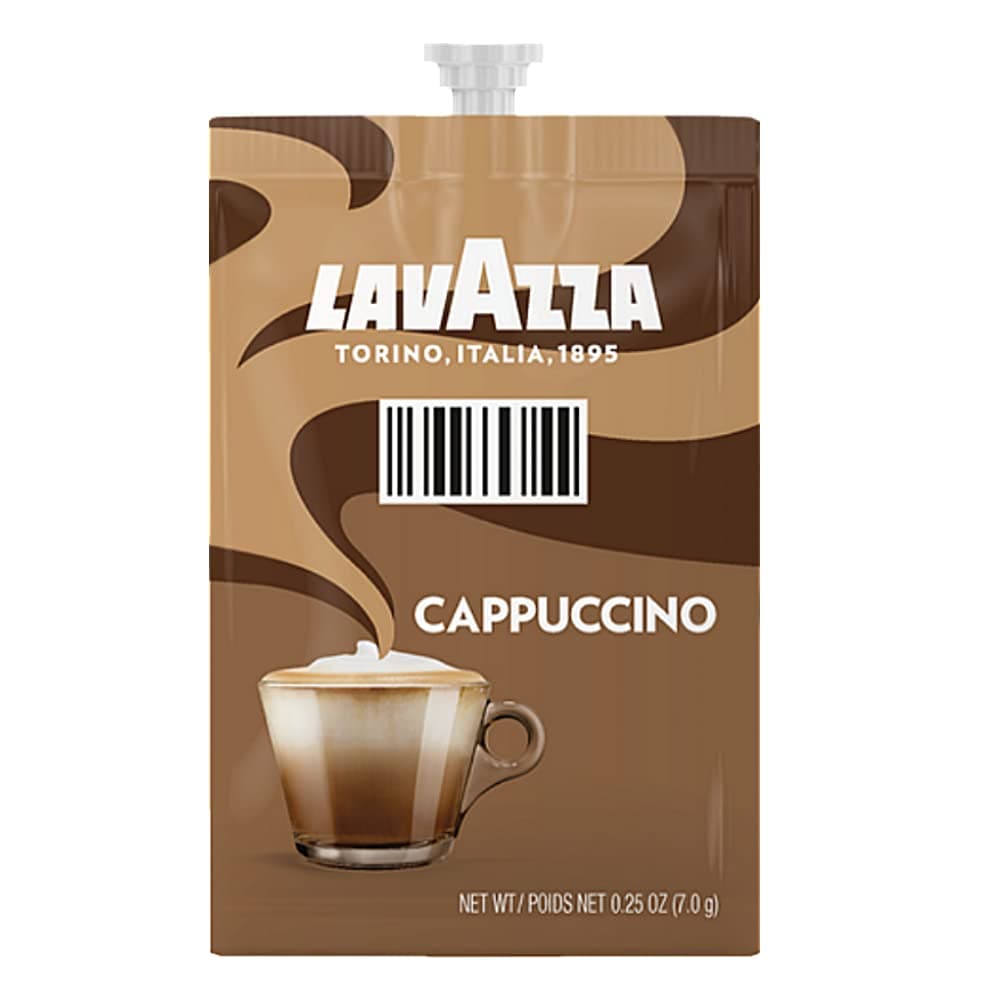 100 FLAVIA CAPPUCCINO SINGLE PACK INDULGENCE DRINK SACHETS. FOR USE WITH FLAVIA COFFEE MACHINE