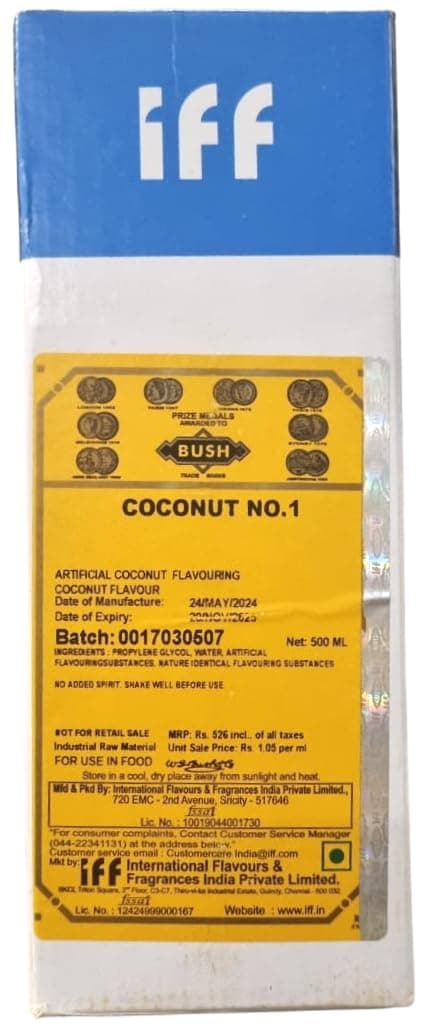 Bush Coconut No.1 Flavour - 500 ml
