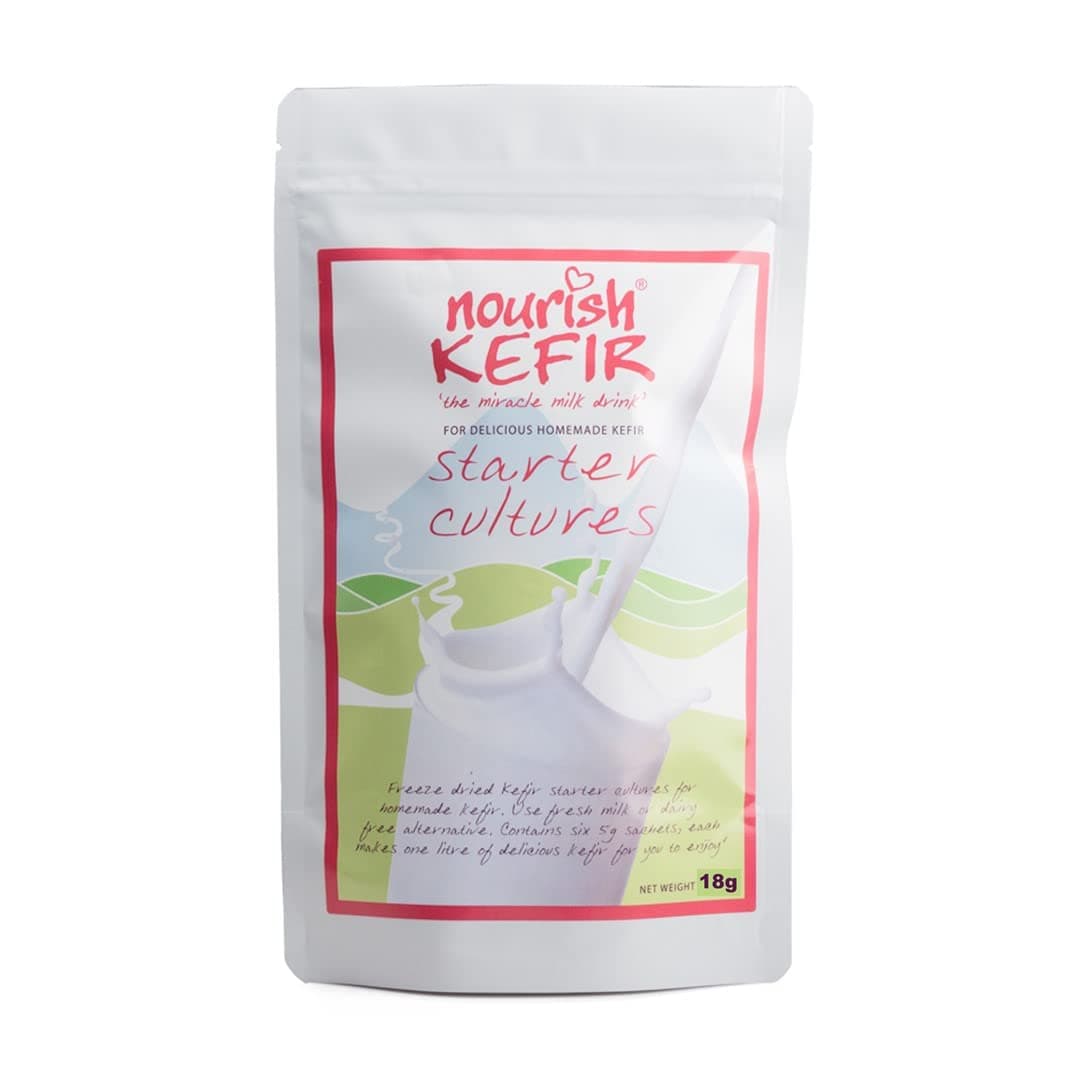 Nourish Kefir Starter Cultures 6x3g