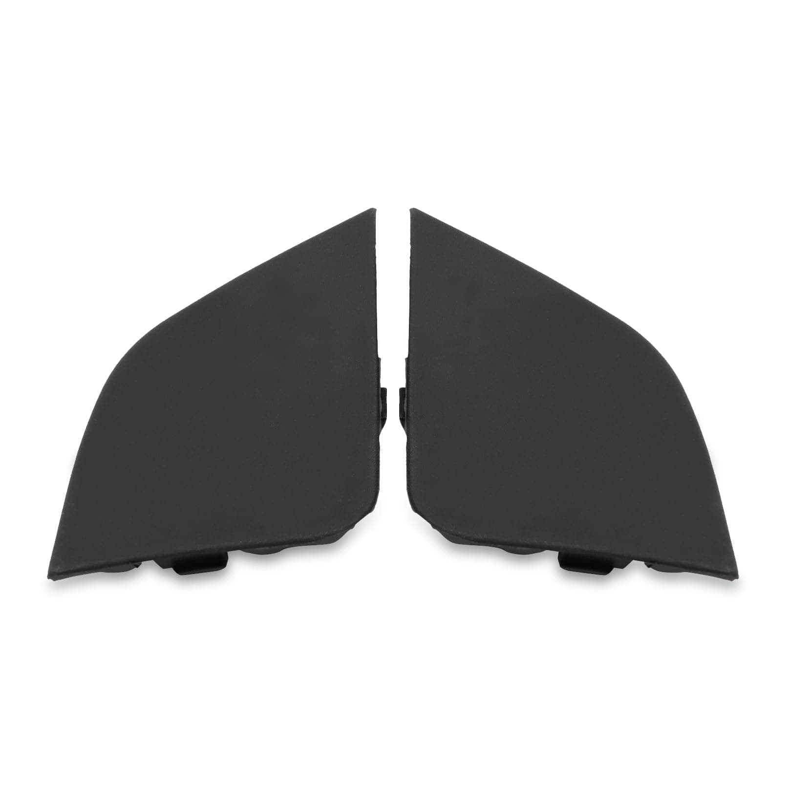 Front Left and Right Bumper Tow Hook Eye Cover Cap Compatible with Rav-Four 2016-2018 Replaces 532850R080 532860R080 (2PCS)