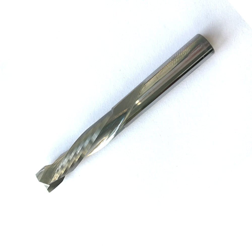 8X35mm UP/DOWN router bitsTwo Flutes Spiral Solid Carbide End Mill Tool Cutters for CNC Router, Compression Wood End Mill Cutter Bits,HRC55