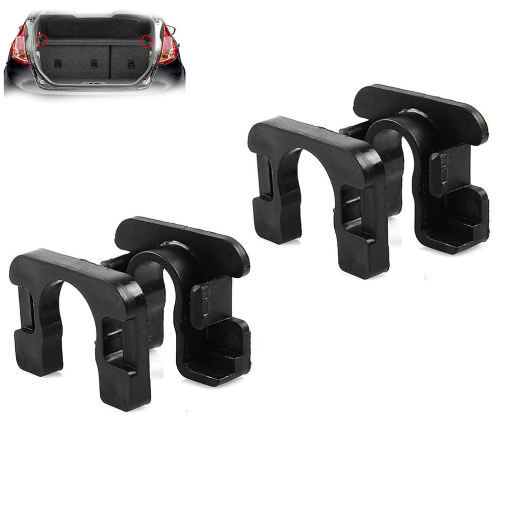 – ROBUST 2Pcs Rear Parcel Shelf Fastening Bracket Clip for Ford Focus Fiesta Mondeo B-Max Citroen DS3 C3 1539663 8A6146698AA