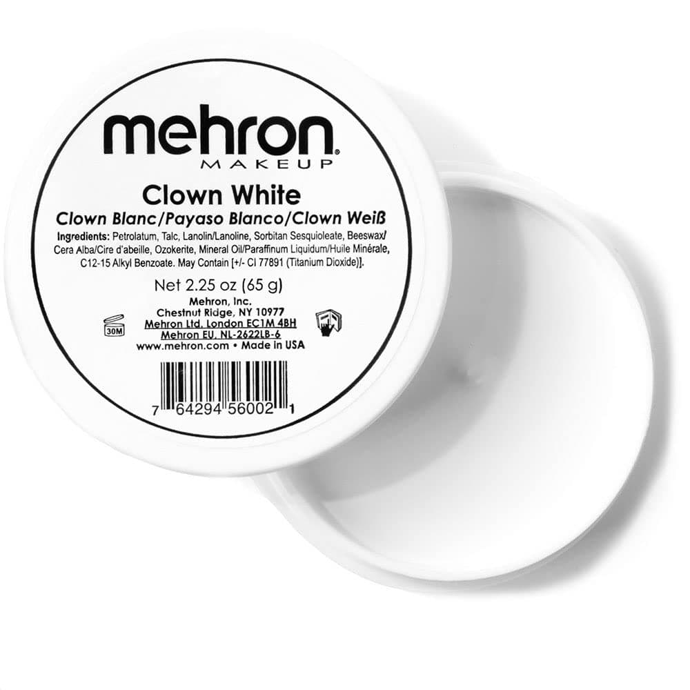 Mehron Clown White 2.25 Ounce