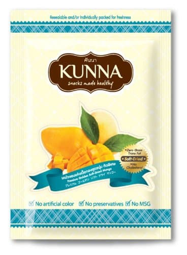 Mango, Premium Golden Soft-Dried Mango Fruit Snack 100g (Pack of 2)