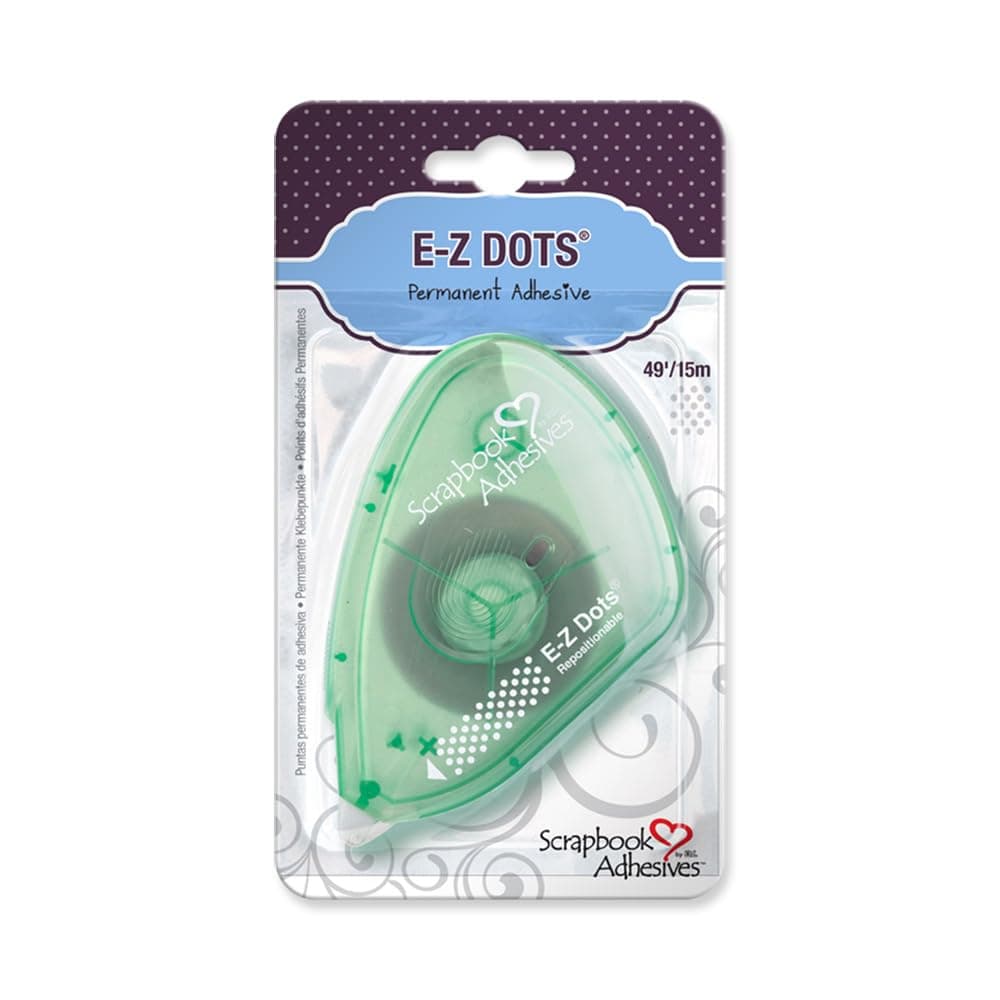 BY 3L EZ Runner, E-Z Dots Repositionable Dispenser, 49-Feet