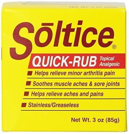 Soltice Quick-Rub Cream, 1.33 oz Container