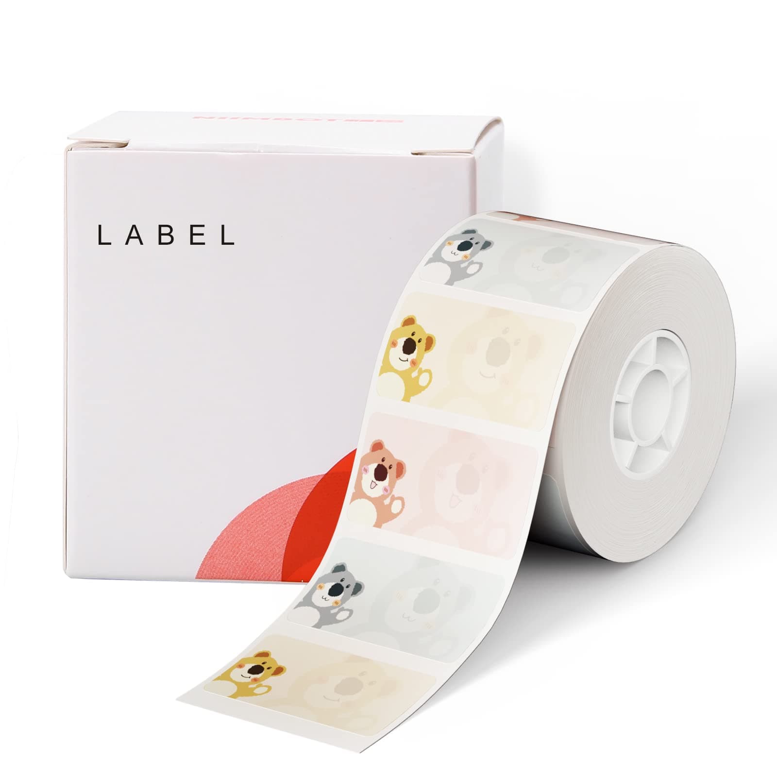 NIIMBOTB21/B3S Printer Thermal Labels, 1.57'' x 0.79'' (40x20mm) Self-Adhesive Therml Labels Paper for B1/B21/B3S Label Maker, 1 Roll of 320 Thermal Label Papers