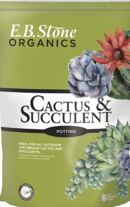 EB Stone Organics Cactus and Succulent Mix