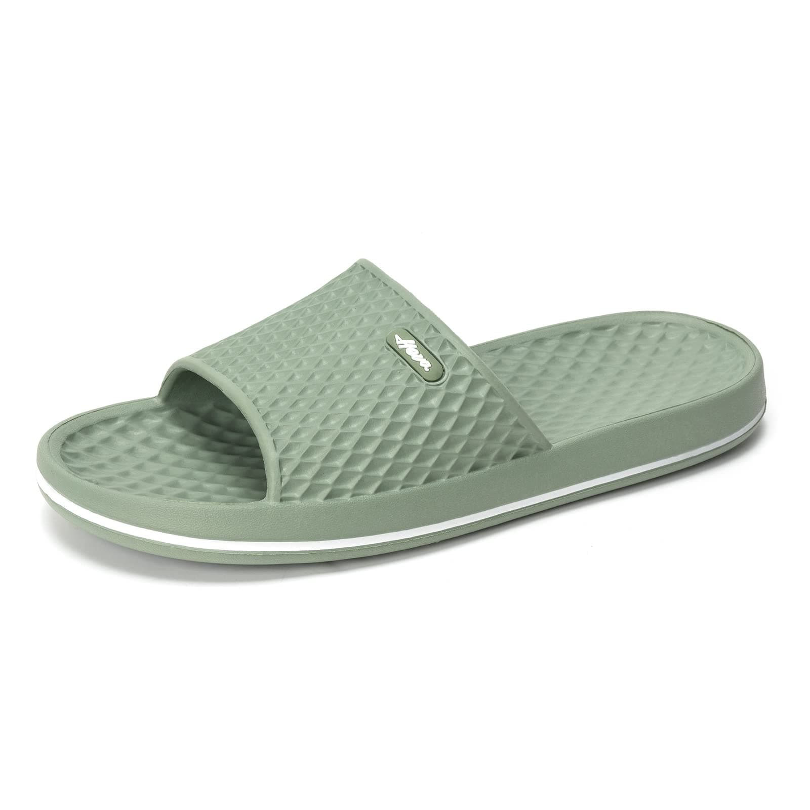 FUNKYMONKEY Mens Bathroom Shower Slippers Indoor Home Beach Non Slip Sandal