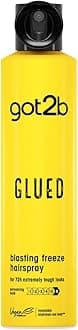 Glued Blasting Freeze Hairspray 300 ml, Glued Hairspray for up to 72h Ultra Strong Hold, Hairspray got2b, For Extreme Hairstyles, Vegan Formula