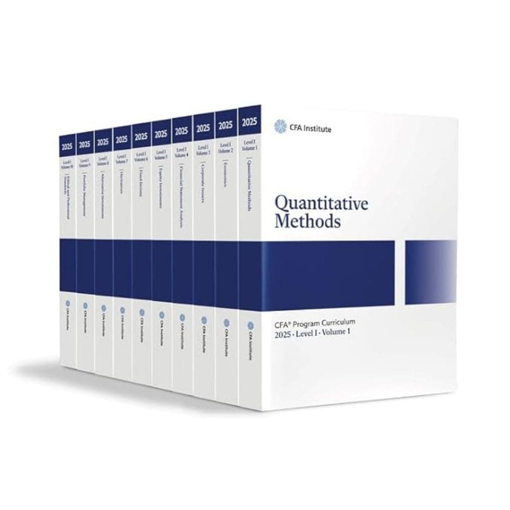 2025 CFA Program Curriculum Level I Box Set