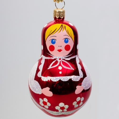 Happy Nesting Doll Christmas Ornament