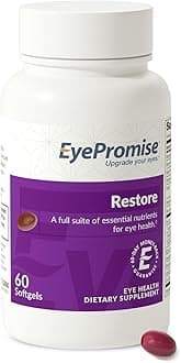 Restore Supplement - Complete Macular Health Formula with Zeaxanthin & Lutein for Ocular Nutrition