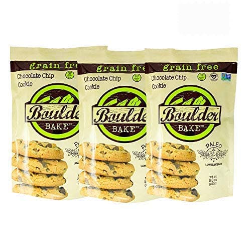 Boulder Bake Cookie Mix - 3 pack - Grain and Gluten Free, Vegan, Non GMO, and Low Carb.