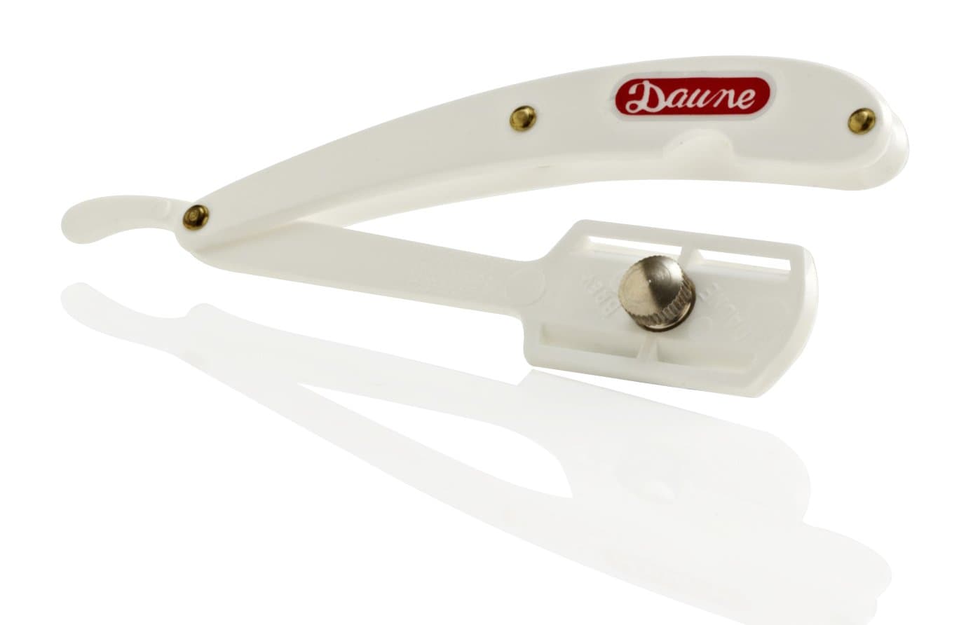 Double Edge Safety Razor/Shavette White/White