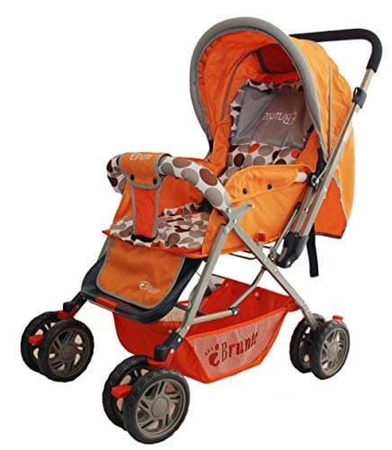 Brunte Smarty Baby Stroller Pram Orange