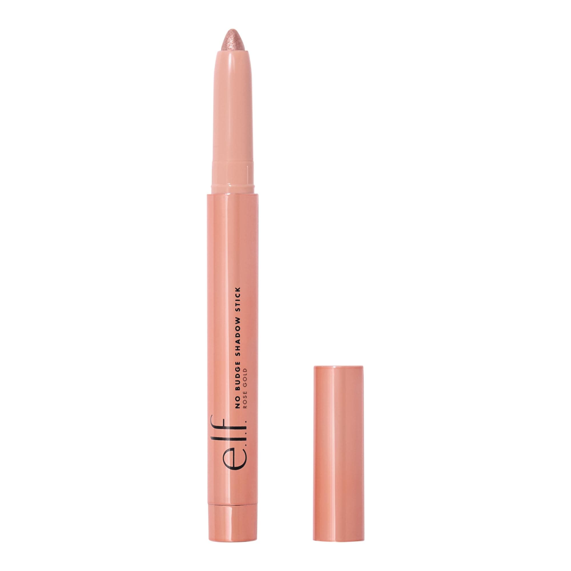 No Budge Shadow Stick, Long-Lasting Cream Eyeshadow Stick For High-Pigment, Metallic Color, Vegan & Cruelty-Free, Rose Gold
