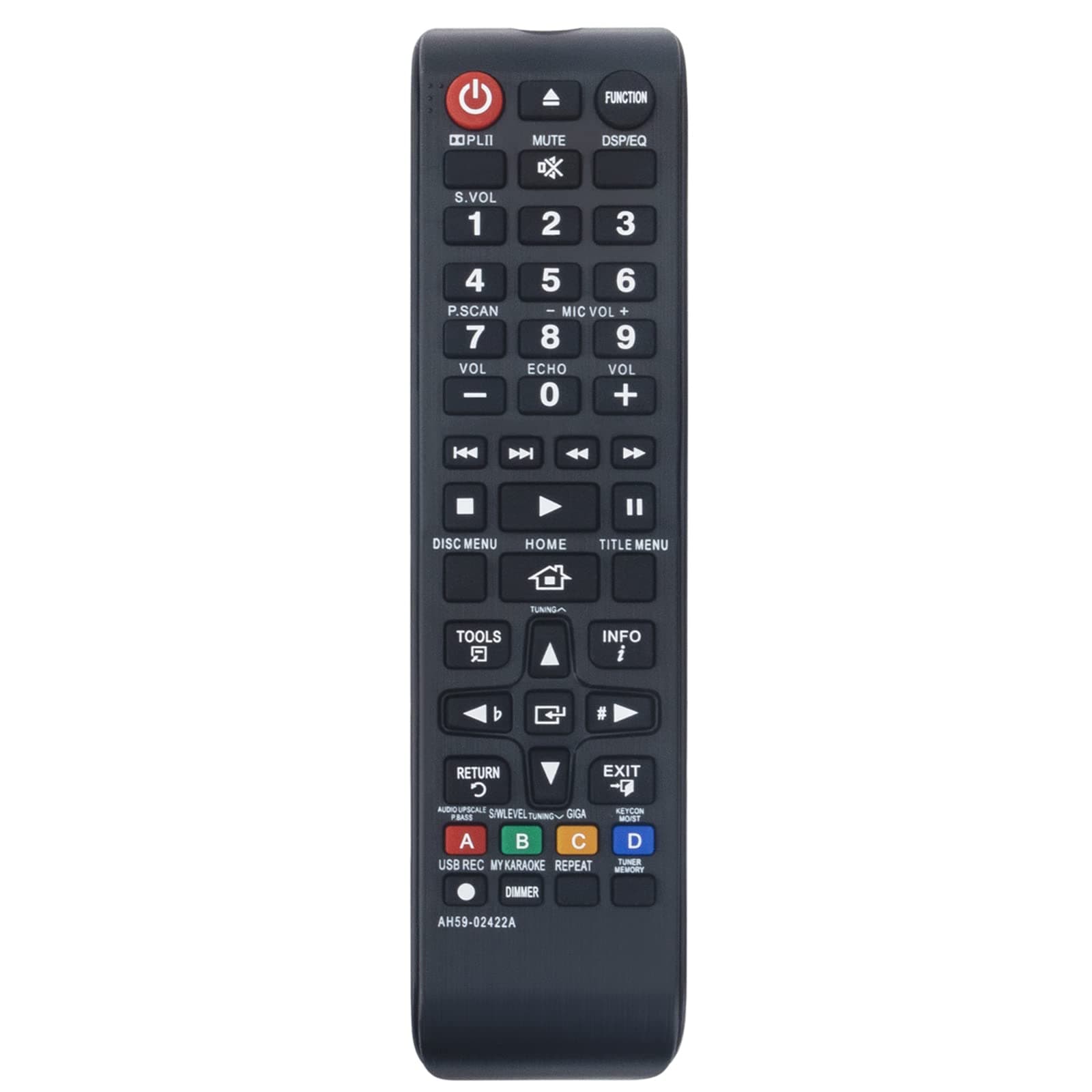 Allimity AH59-02422A Replacement Remote Control fit for Samsung Digital Home Entertainment System HT-E350K HT-E353K HT-E353HK HT-E355K HT-E330K HTE350K HTE353K HTE353HK HTE355K HTE330K