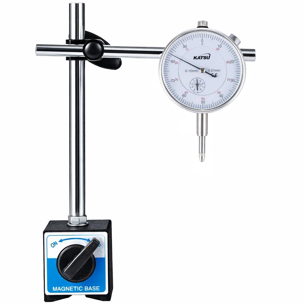 Dial Test Indicator DTI Gauge 0-10mm with Magnetic Base 40111963