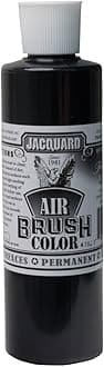 Jacquard Airbrush Color 8Oz Transparent Black