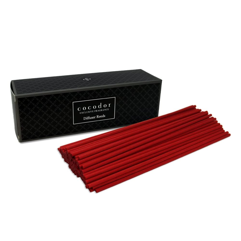 Cocod'or Diffuser Red Fiber Reed Sticks(100pcs, 8" x 4mm)