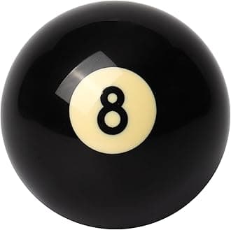 GSE Games & Sports Expert 2-1/4" Regulation Size Billiard #8 Pool Ball Replacement Eight Ball OR Standard Billiard Pool Cue Ball Replacement Ball, Billiard Pool Table Accessories