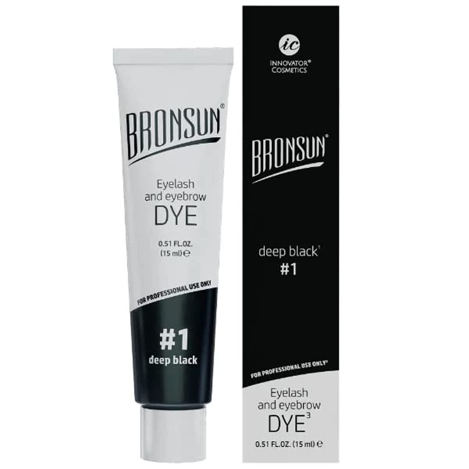 BRONSUN EYELASH AND EYEBROW DYE #1