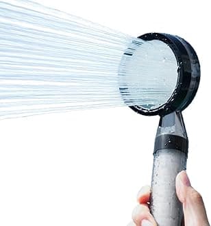 - Filtered Shower Head with Carbon Filter - High Pressure Handheld Shower Head, Reduces Chlorine & Odor | DAELIM Bath, Made in Korea