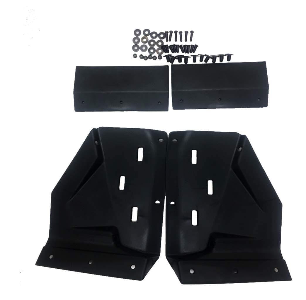 DEF 2879938 UTV Front Mud Flap Lower Rubber Mud Kit Replacement for Polaris 2014-2019 RZR XP XP4 1000 Turbo 2016-2019 RZR S1000 2015-2018 RZR 900 S 2019 RZR 900 EPS 2015-2018 RZR 900 4 Seater