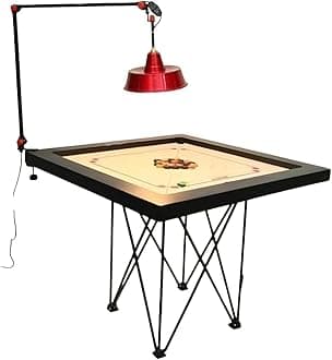 Professional Portable Carrom Board Lamp Shade – Illuminate Your Game Anywhere! (Lamp Only, No Board)