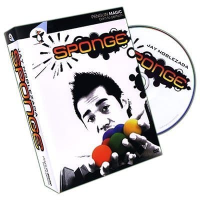 Penguin Magic (V) DVD: Sponge (DVD and 4 Sponge Balls) by Jay Noblezada