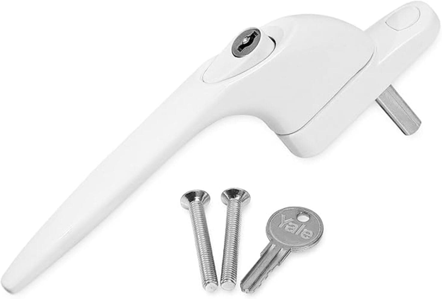 15mm Yale uPV White Window Handle Inline Locking Espag Double - Check Before Purchase - Carefully Packed by La-achu