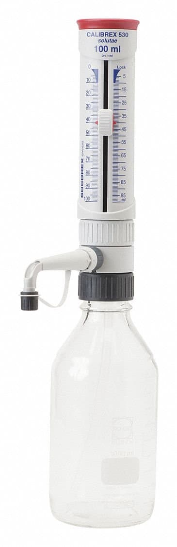 Bottle Top Dispenser,10 to 100mL