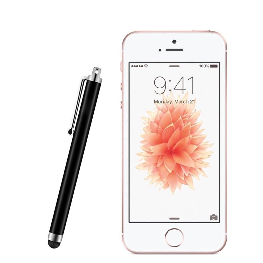 InventCase Capacitive Stylus Pen/Touchscreen Pen/Styli for iPhone SE - Black