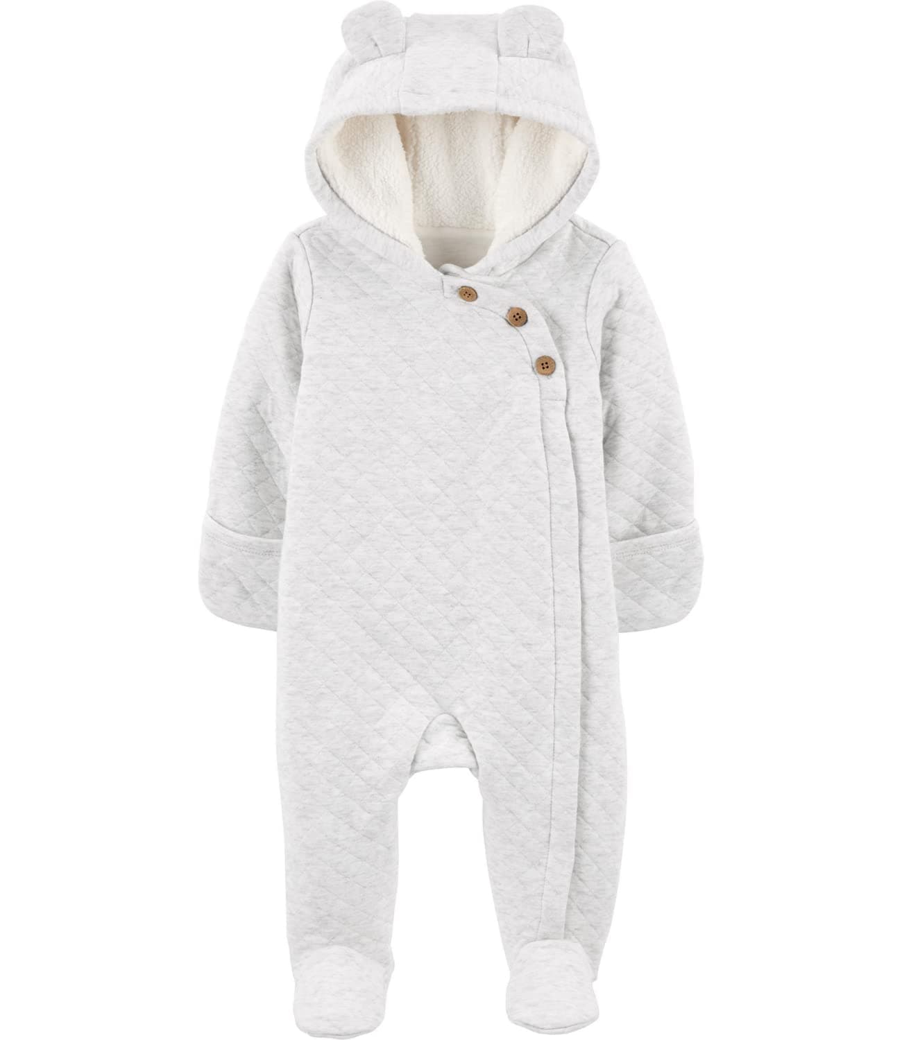 Carter'sBaby Boys' Quilted Bear Pram Suit